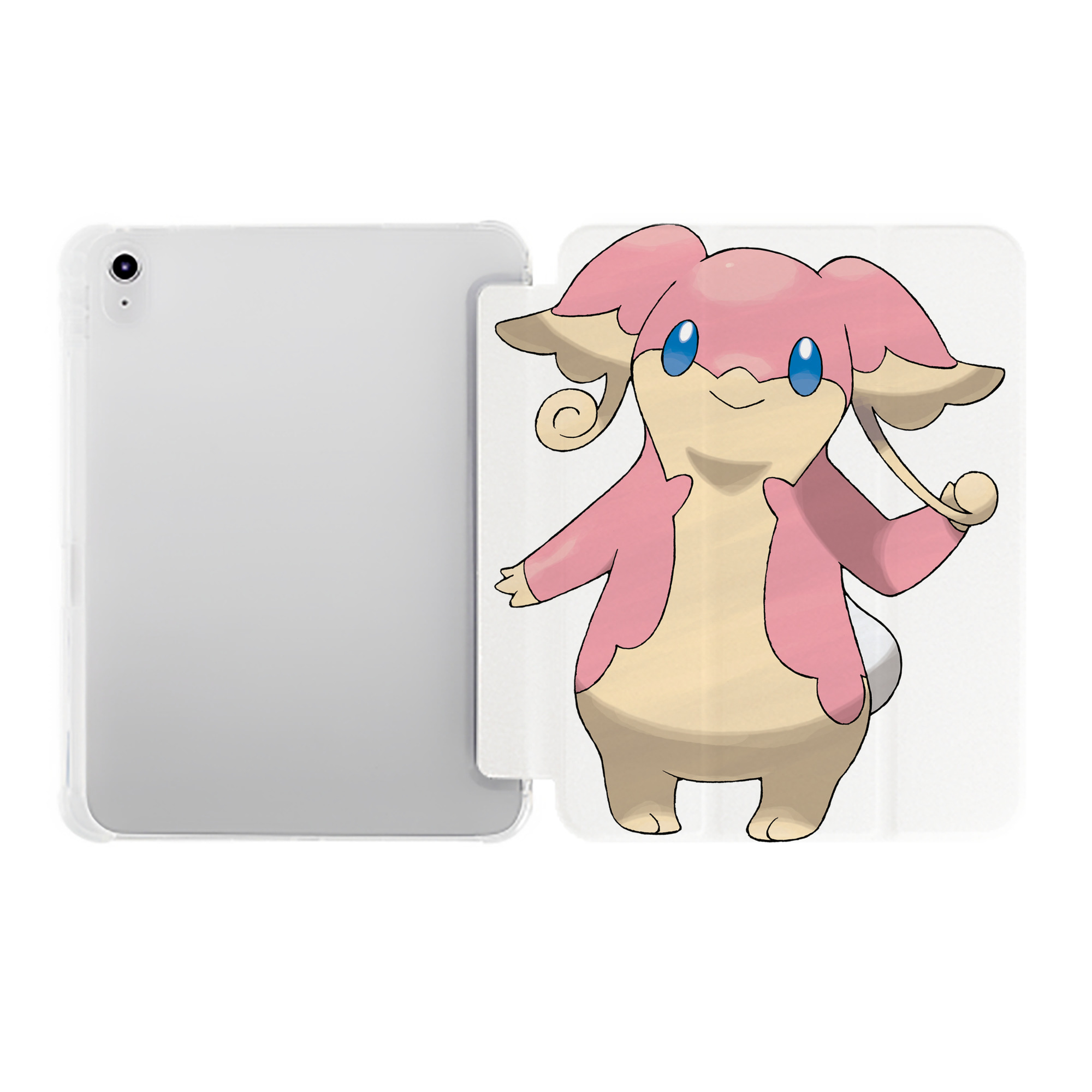 （画像用） ポケットモンスター Pokémon IPad ケース ペン収納付き 三つ折りスタンド PUレザー×シリコン 対応機種9.5/10.5/10.9インチ